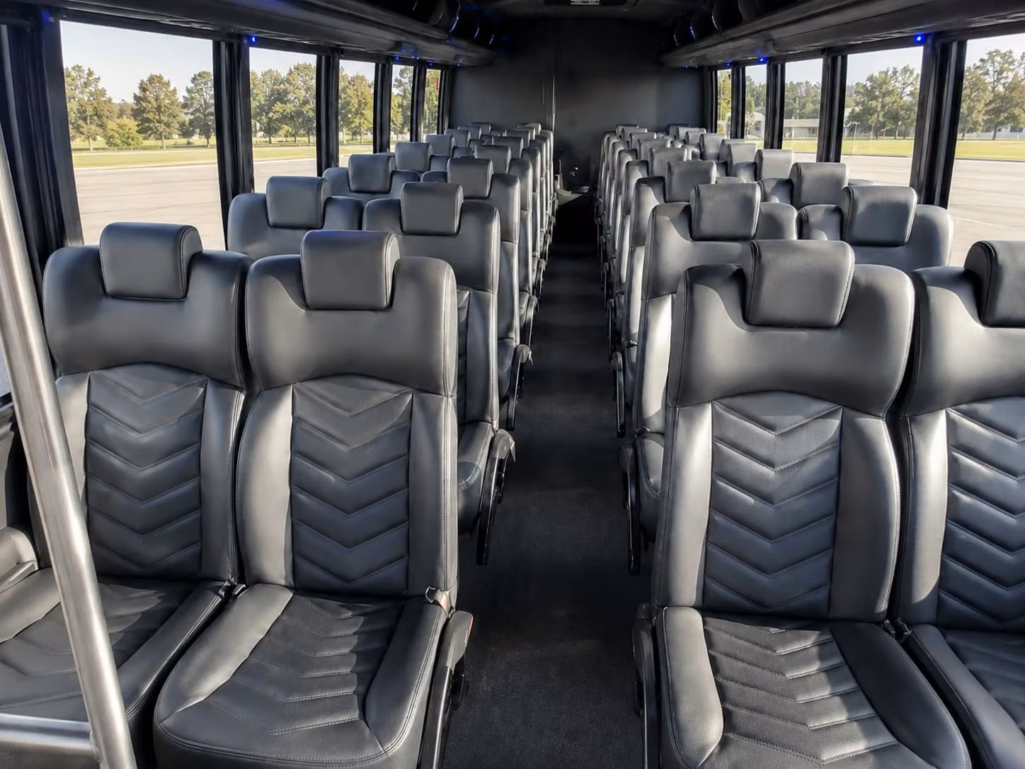 20 passenger minibus inside