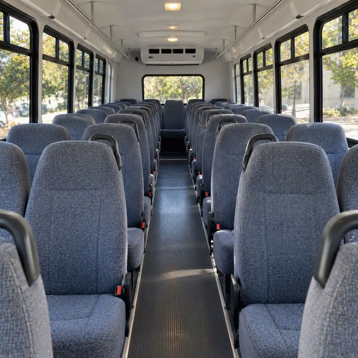 35 passenger minibus interior