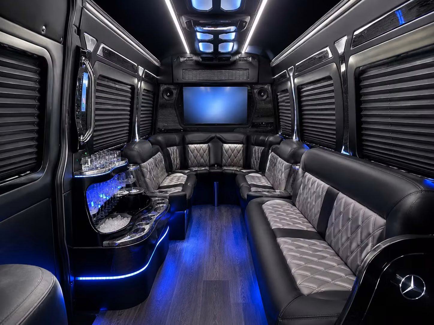 bus rental options for league city trips