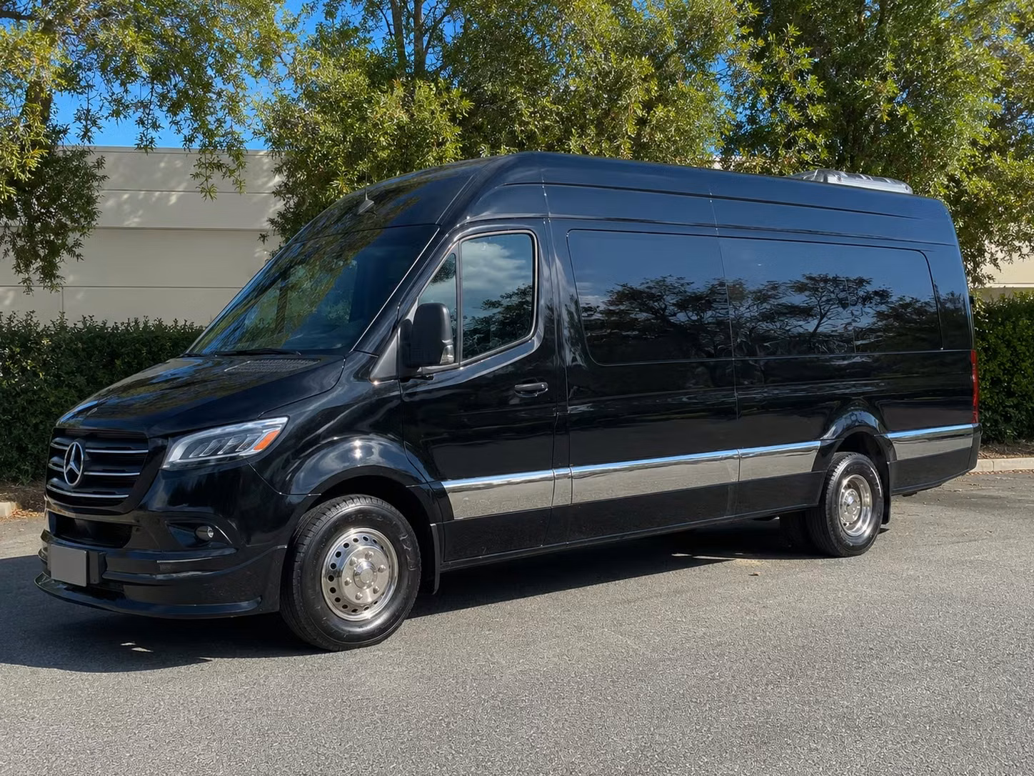 sprinter van with driver